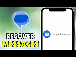 How To Recover Deleted Messages On Google Messages - Full Tutorial (iPhone/Android)