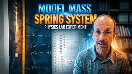 Learn how to model a mass and spring using Python