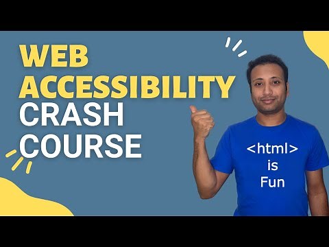 web accessibility bangla crash course | how to make website accessible