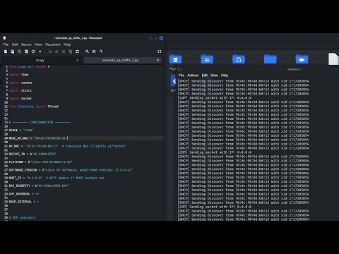 SDA | 802.1X | Scapy | Kali Linux | Python Script | Hacking