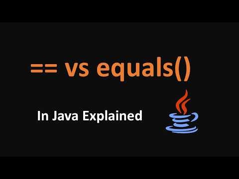 Java == vs equals() Explained | Most Asked Java Interview Question