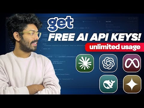 2 Ways To Get Free AI API Keys (Unlimited) | Gemini, DeepSeek, Kimi, Claude & More