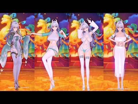 【Genshin Impact MMD / 4K 60p】 Zibai ALIEN Fixedcam