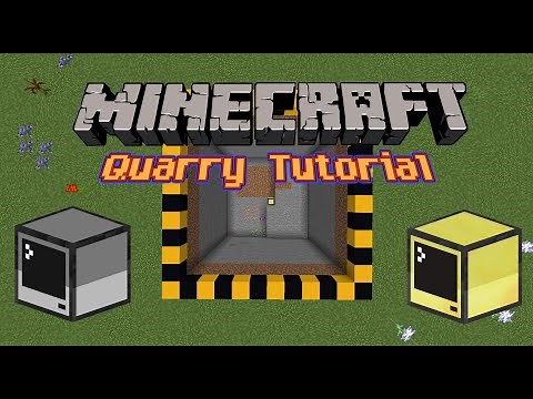 Minecraft - Quarry Tutorial ComputerCraft (EASY) Code in description
