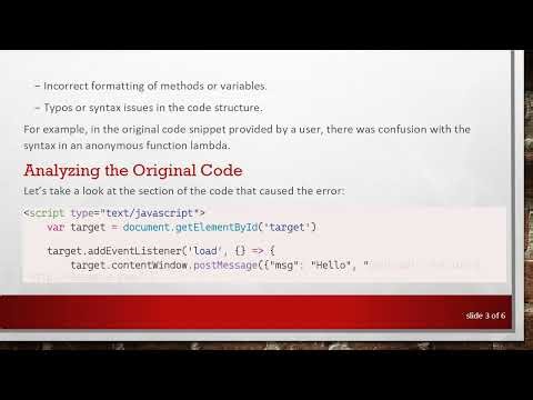 Solving the Uncaught SyntaxError: Unexpected token '.' in JavaScript