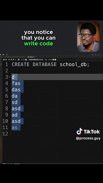 How to Create a Database in MySQL Workbench - Learn SQL Command | Processguy Part 2