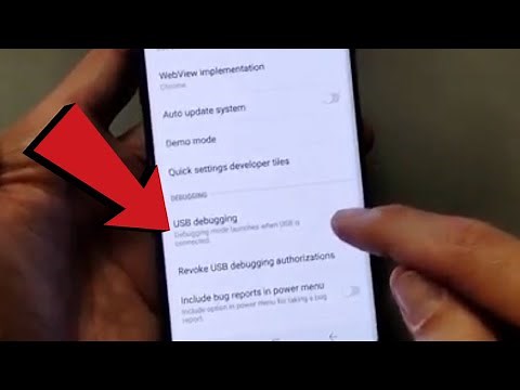 Galaxy Note 8/9: How to Enable USB Debugging Mode