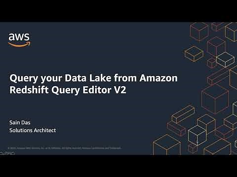Query your Data Lake from Amazon Redshift Query Editor V2 | Amazon Web Services