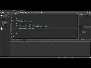 Part 14 : Stack data structure using LinkedList in Java