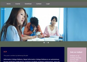 Simple College site Using HTML,CSS AND JAVASCRIPT - Source Code & Projects