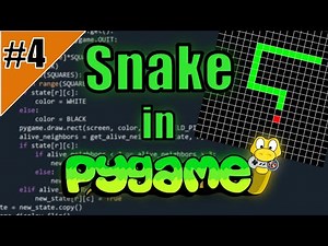 Snake in Python programmieren #4 | Pygame Tutorial (Deutsch) | Steuerung und Bewegung