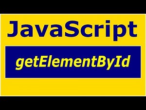 getElementById JavaScript Ejemplo