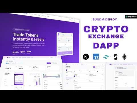 Build & Deploy a Crypto DeFi Exchange from Scratch (Solidity + Nextjs) | Full DEX-Exchange DApp 2026