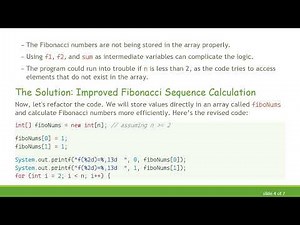 Generating the Fibonacci Sequence in Java: A Guide to Using Arrays and Loops