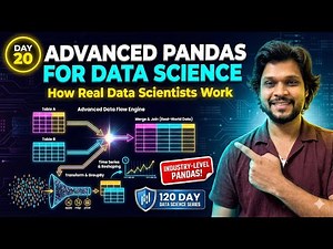 Day 20: Advanced Pandas – How Real Data Scientists Work with Data | 120-Day Series