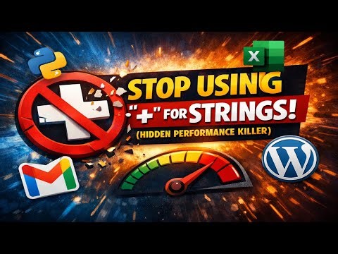 Are Your Strings Slowing Down Your App? (Performance Secrets)