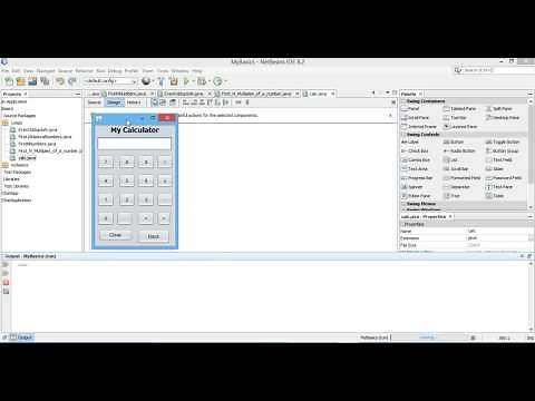 Java NetBeans Tutorial | Simple Calculator in java using Netbeans