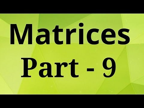 Matrix Multiplication Examples || Properties of Matrix Multiplication