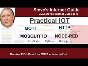 Receive JSON Data Over MQTT with Node-Red