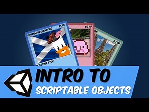 A Quick Intro to Scriptable Objects | Unity Beginner Tutorial