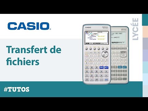 Transfert de fichiers sur les calculatrices et émulateurs CASIO Graph 35+E II/Graph 90+E - Tutoriel