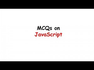 Javascript MCQs
