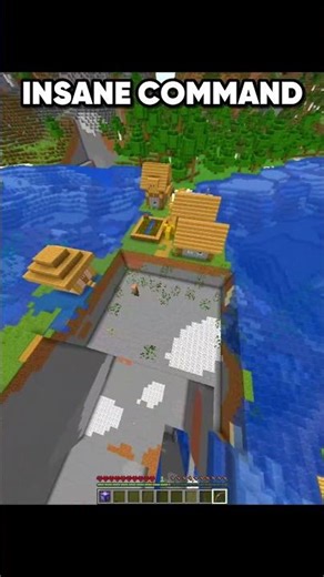 Minecraft Commands 🏔️Village Clearer💀 #minecraft #java