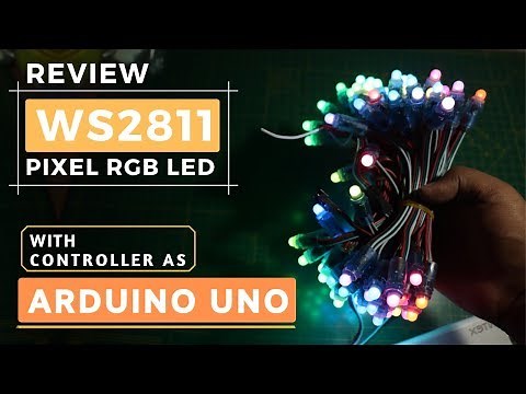 How to control WS2811 RGB LED with Arduino