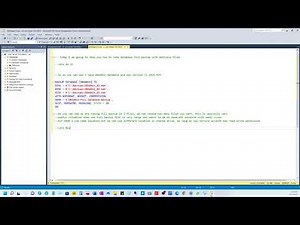 How to take backup with multiple files and restore it also