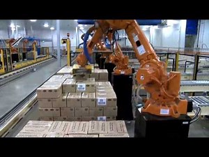 ABB Robotics - Palletizing Cartons
