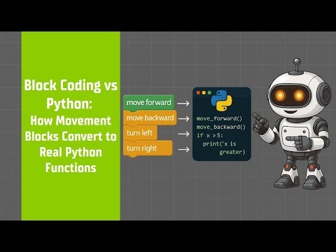 Block Coding vs Python: How Movement Blocks Convert to Real Python Functions