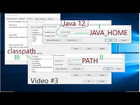 How to set Java JDK Path, Classpath and Java_Home