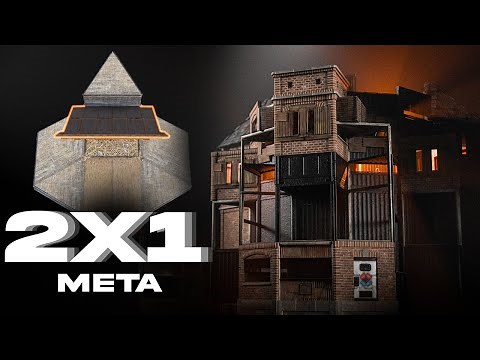 VALKYRIE - The ULTIMATE 2x1 Rust Base Design (4 Bunkers)*