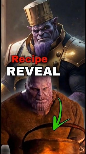 What was Thanos cooking in Avengers: Endgame 🤔