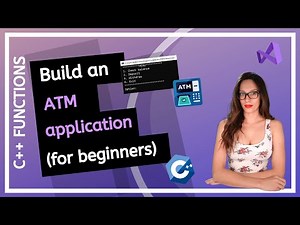 How to build an ATM application in C++? (For beginners) - PROGRAMMING TUTORIAL (2025)