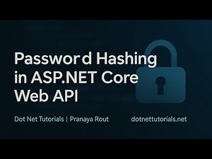 Secure Password Storage in ASP.NET Core Web API | Password Hashing & Salting with Examples