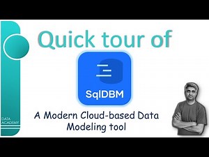 Quick tour of SqlDBM - A cloud-based modern Data Modeling tool | @DataAcademyIN | #DataAcademy