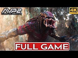ALIENS VS PREDATOR 2 Gameplay Walkthrough FULL GAME [4K 60FPS PC ULTRA] - No Commentary