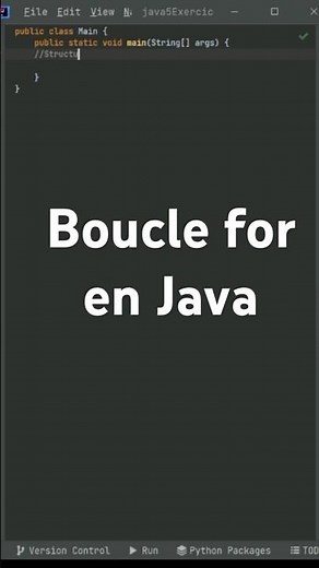 Boucle for #Java