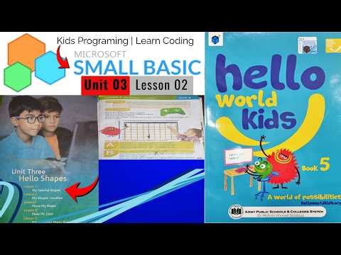 Learn Microsoft Small Basic Step-by-Step for Beginners | Unit 03 | Lesson 02| My Shapes` Location