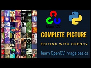 Image editing with OpenCV and python | #pyGuru