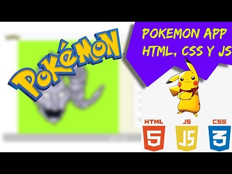 Poke app - Usando la api de Pokémon - HTML, CSS y JS