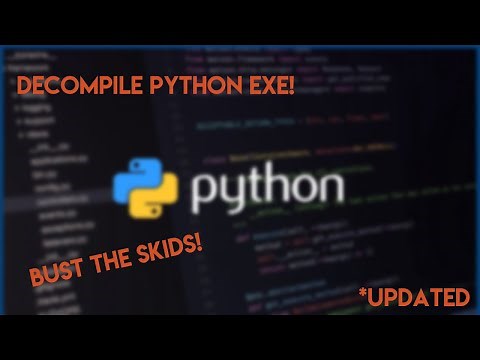 UPDATED! | How To Decompile Python Exe Files!