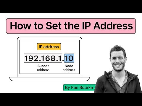 How to Set the IP Address of Your Computer