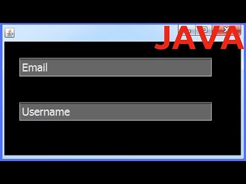 Java - How To Add Placeholder Text To A JTextField In Java Using NetBeans [ with source code ]