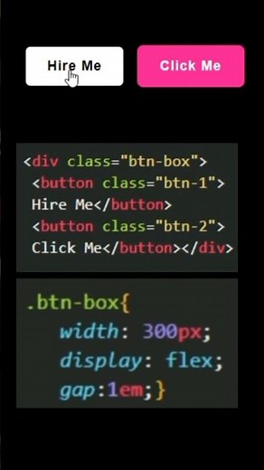 Create Button Using HTML & CSS #coding #button #css