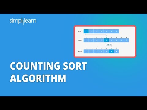 Counting Sort Algorithm Explained | Data Structures And Algorithms Tutorial | Simplilearn