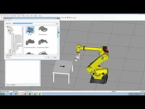 How to set up FANUC iRVision simulation using FANUC ROBOGUIDE