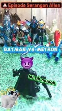 Batman vs Metron (Alien Invation's Episode) #blokees #batman #stopmotion