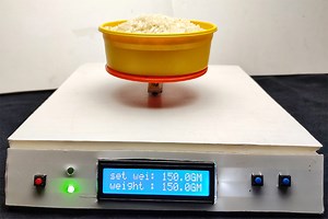Portable Arduino Weighing Machine with Set Weight Option for Retail Packing